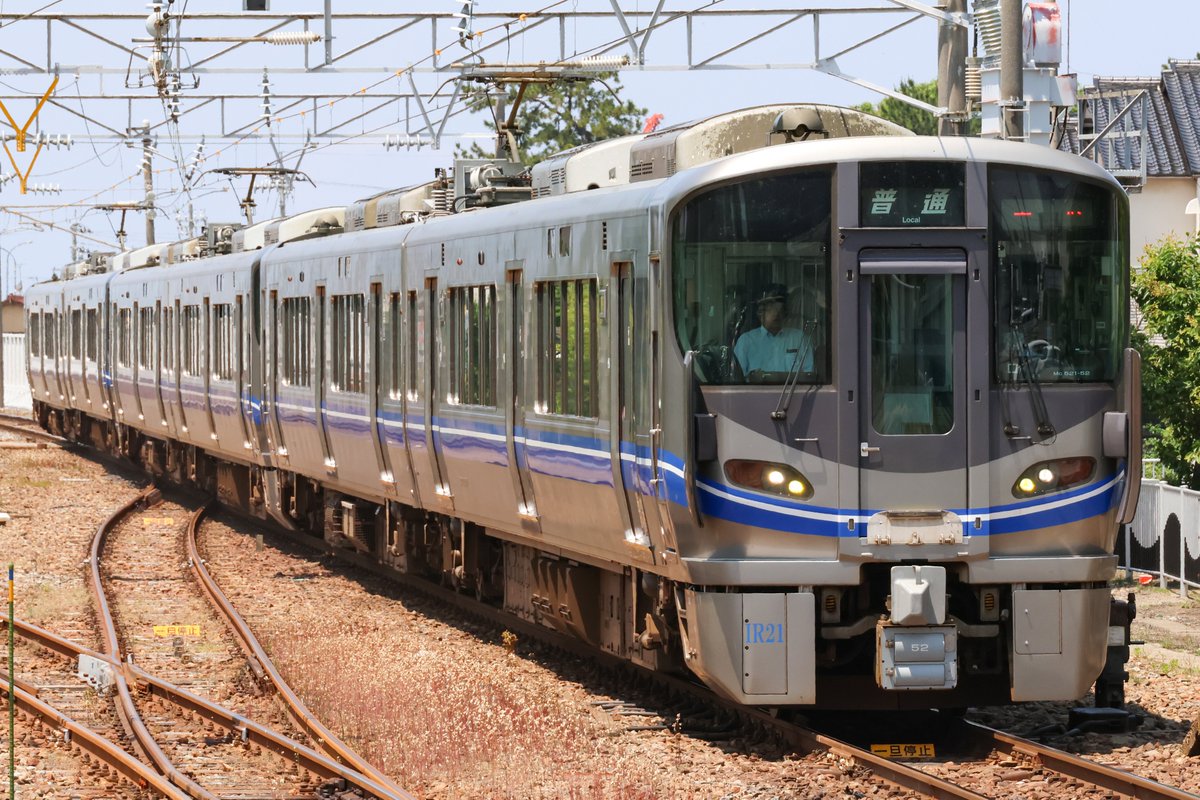 IRいしかわ鉄道 8643M
百万石まつり開催に伴う増結
521系6両(JR色)