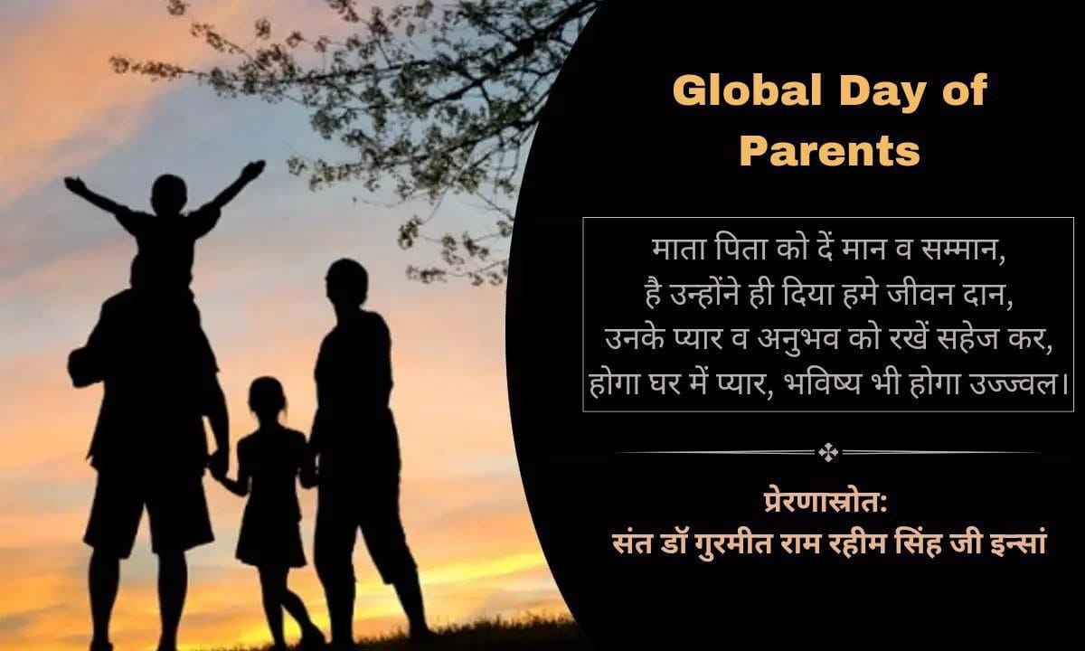 IBADAT07676745's tweet photo. Parentd are blessing from almighty.
Because they do so much for us.
So its our responsibility  to do good things for them and on
#GlobalDayOfParents 
Let we walk on the path shown by 
Saint MSG https://t.co/chWKDLrF0s