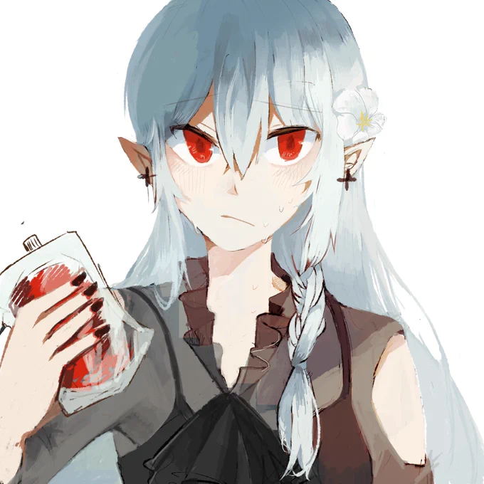 ワルファリン先生の過去絵です #アークナイツ 