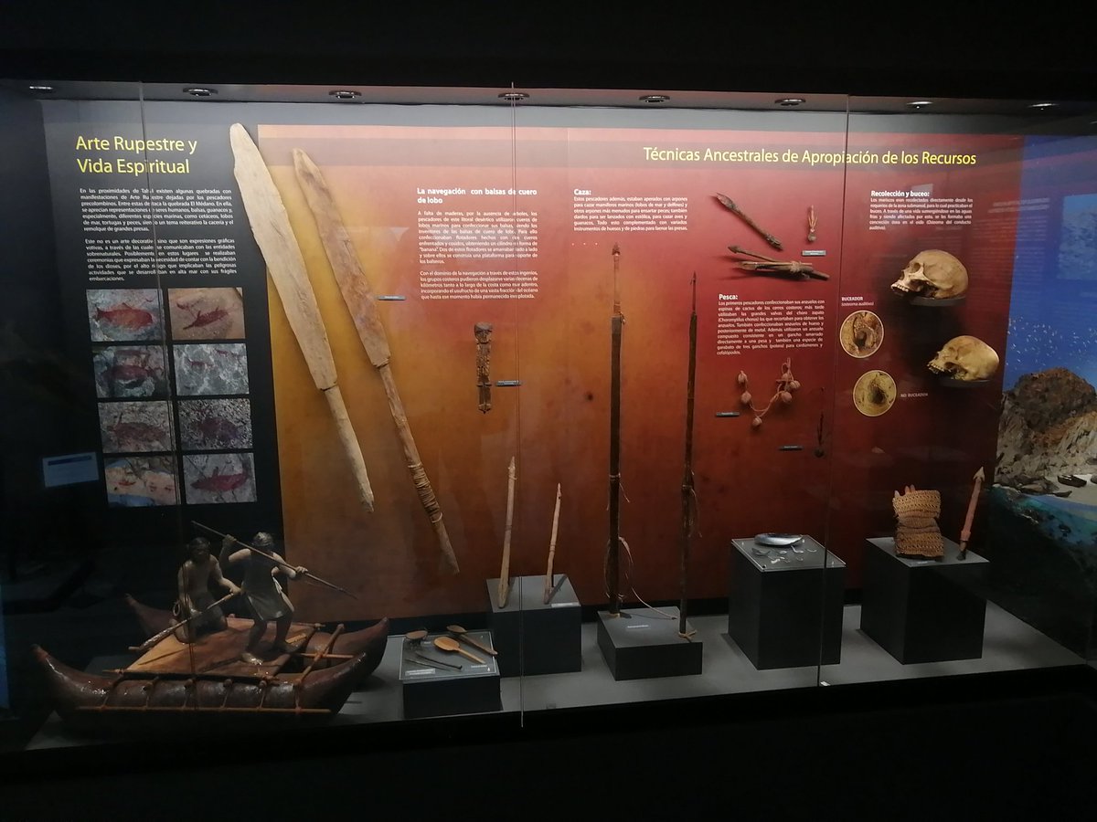 Aprovechando mi viaje, fui a darme una vuelta por el Museo del Mar de #Antofagasta.

Qué quieren que les diga, chiquitito pero precioso. Lleno de historia local.