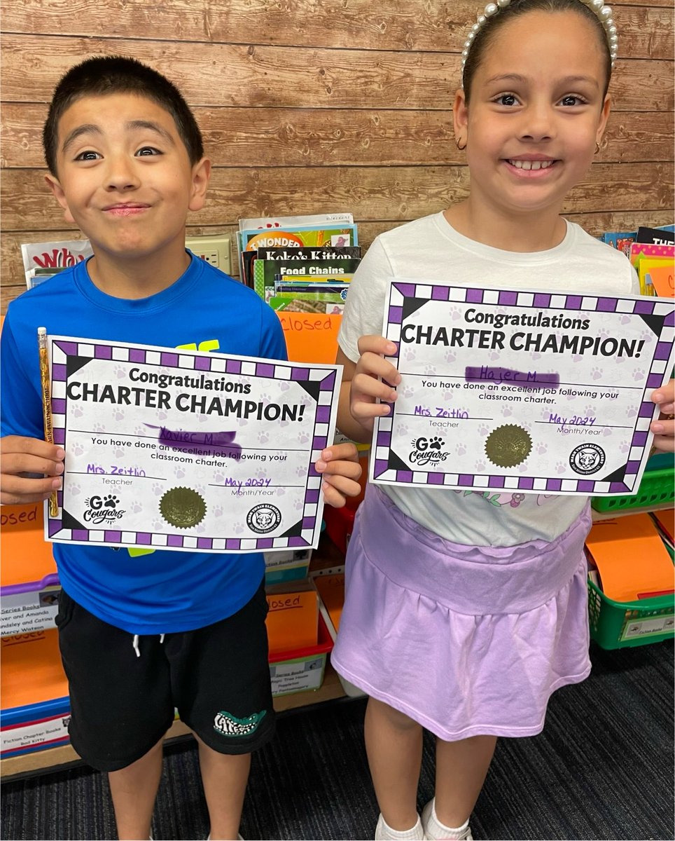 Congratulations to our Cougar Champions for the month of May! ⁦<a href="/sussman_howard/">Howard Sussman</a>⁩ ⁦<a href="/EydisEllian/">Ellian Eydis</a>⁩ ⁦<a href="/MarkTwainD63/">Mark Twain School</a>⁩