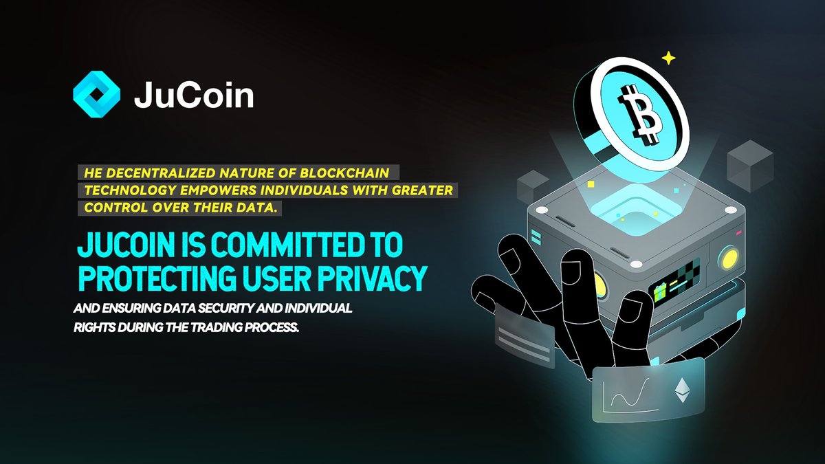 Jucom_Official's tweet image. The decentralized nature of blockchain technology empowers individuals with greater control over their data. 🥳🥳🥳
JuCoin is committed to protecting user privacy and ensuring data security and individual rights during the trading process.⚓️⚓️⚓️
#datacontrol #privacyprotection…