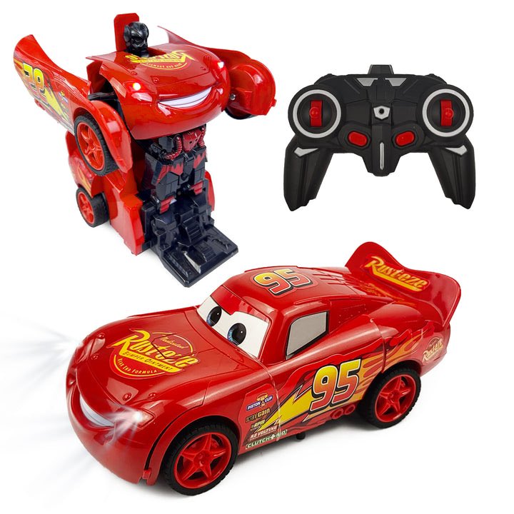 ToymakerI's tweet image. Check out this amazing Lightning McQueen transforming robot car! 🚗🤖 With stunning LED lights and remote control, it's perfect for any car fan.
#LightningMcQueen #TransformingCar #RemoteControlFun #ToyMagic #KidsToys #ToyTransformation #CarToRobot #TikTokToys