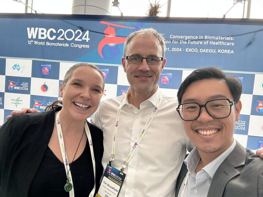 Gabriella Lindberg (@lindberglabs) on Twitter photo Had a great <a href="/2024Wbc/">12th World Biomaterials Congress (WBC 2024)</a>, it was especially great seeing longstanding mentors from far and wide <a href="/Tim_WoodfieldNZ/">Tim Woodfield</a> <a href="/Khoonono/">Khoon Lim</a>. I will miss Deagu! Had a great <a href="/2024Wbc/">12th World Biomaterials Congress (WBC 2024)</a>, it was especially great seeing longstanding mentors from far and wide <a href="/Tim_WoodfieldNZ/">Tim Woodfield</a> <a href="/Khoonono/">Khoon Lim</a>. I will miss Deagu!