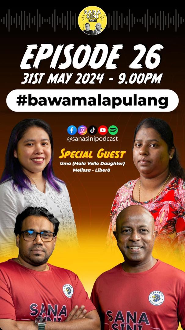 Project Liber8 (@projectliber8) on Twitter photo Our programme officer, Mel, and Uma, Mala's daughter, joined YB <a href="/sivarraajh/">Sivarraajh</a> on the latest episode of Sana Sini Podcast! #bawamalapulang
Watch it here: youtu.be/RpD3QH_cyng?si… Our programme officer, Mel, and Uma, Mala's daughter, joined YB <a href="/sivarraajh/">Sivarraajh</a> on the latest episode of Sana Sini Podcast! #bawamalapulang
Watch it here: youtu.be/RpD3QH_cyng?si…