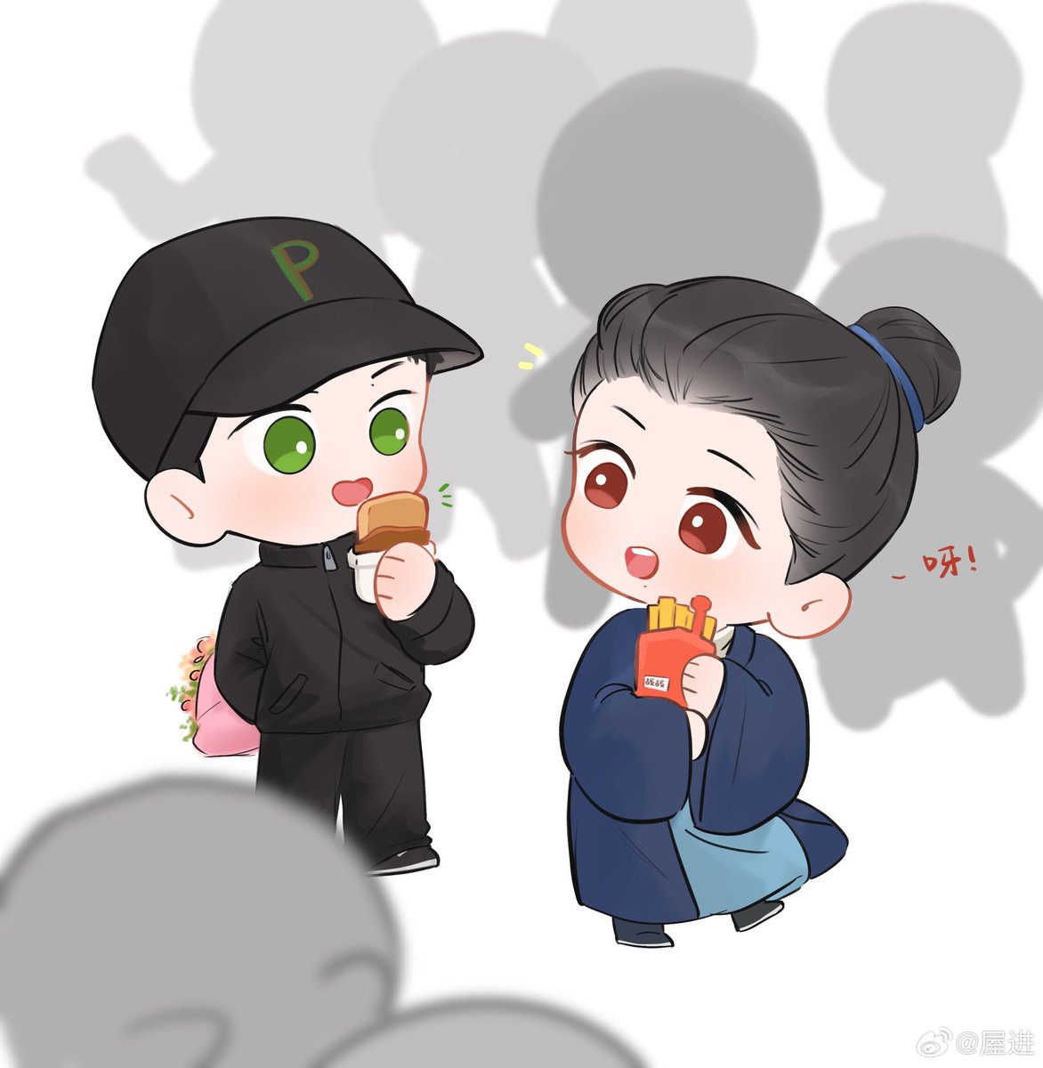 大帅哥发报！稚奴宝宝的儿童节礼物已送达，请转身查收！ #bjyx #YiZhan #BJYXSZD
