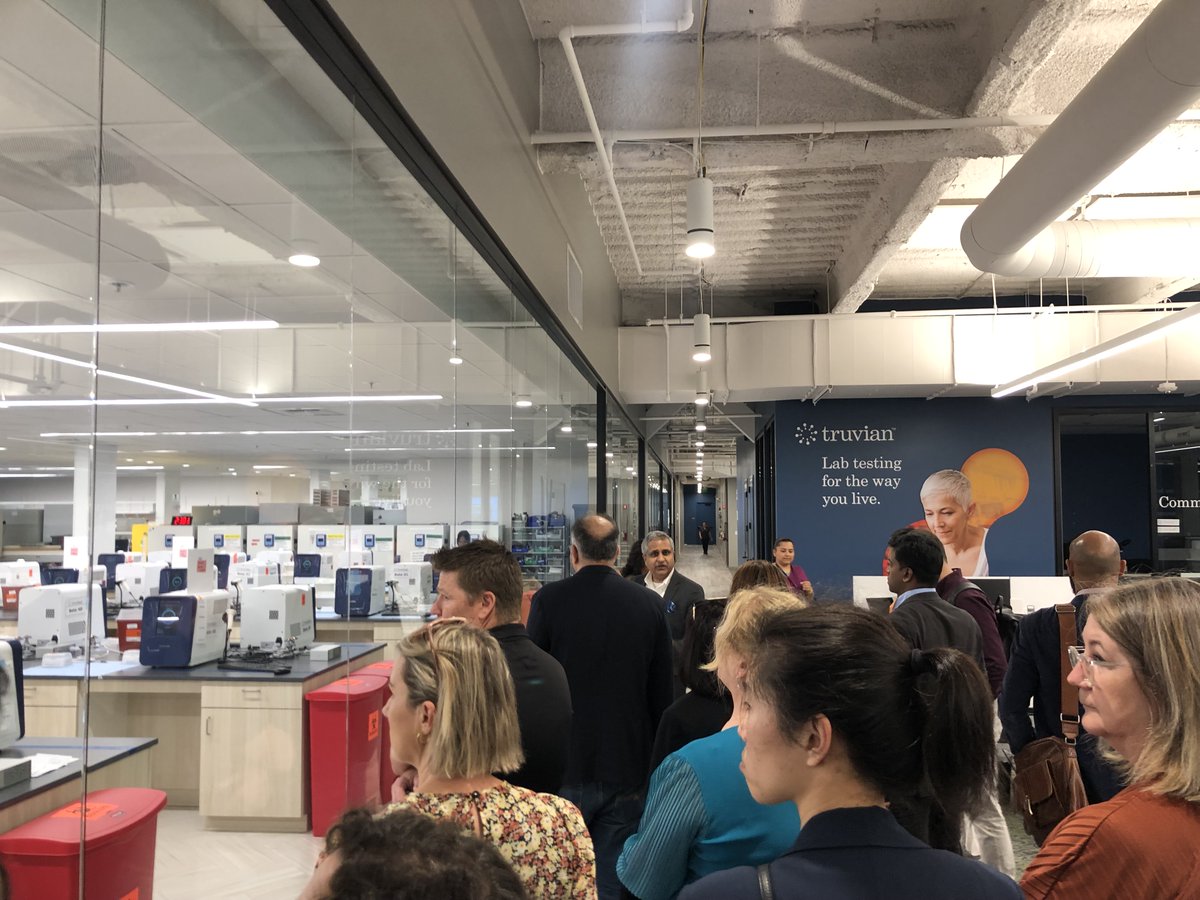 MTPConnect_AUS's tweet image. Next stop on our #BIObus was with start-up @TruvianSciences - developing a benchtop blood testing machine for rapid POC health screening. Working with 🇦🇺 @planetinnovate team. Great to hear about the journey from co-founder @Dena_TruHealth &amp;amp; CEO, Jay Srinivasan. #BIO2024