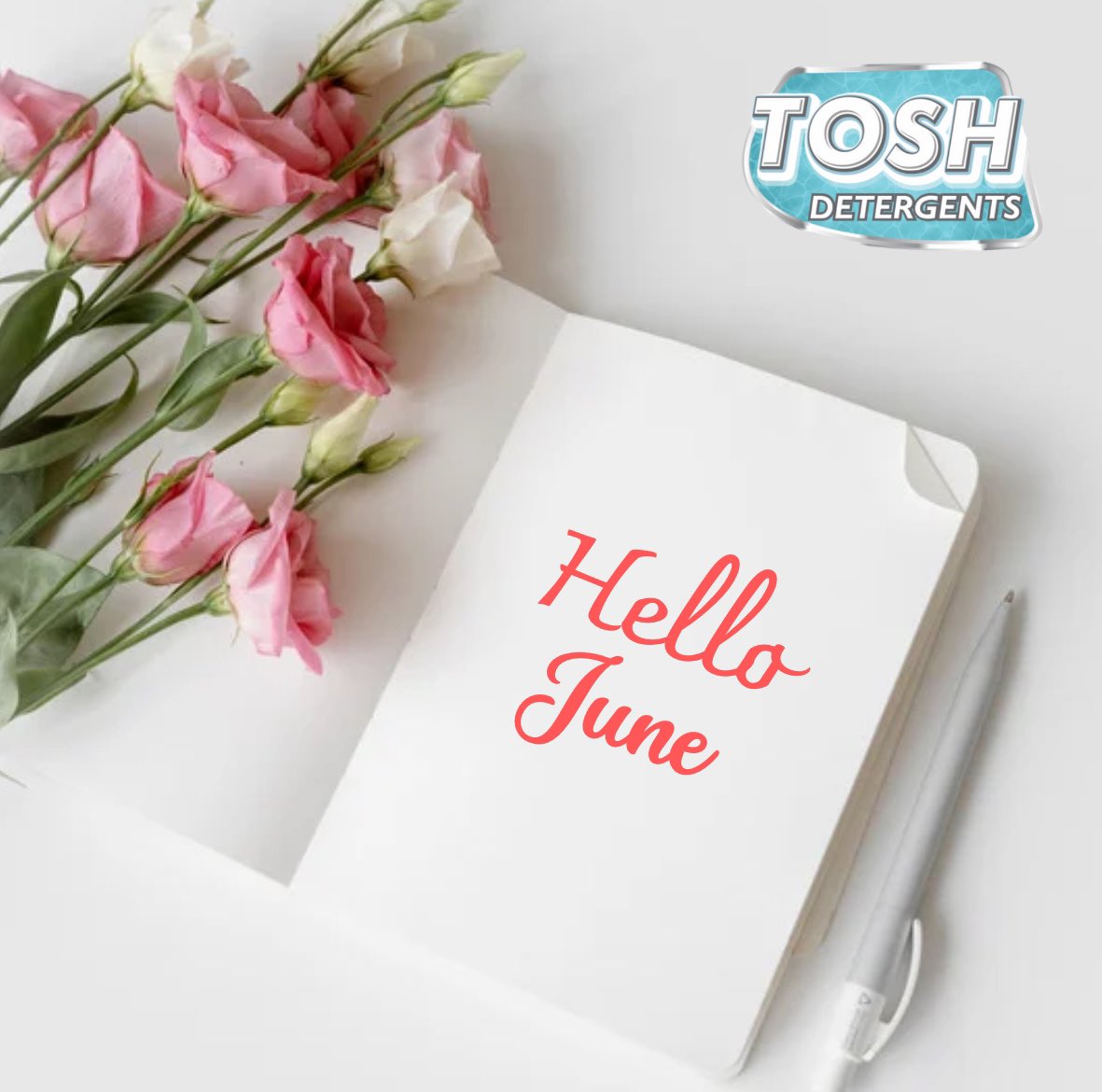 ToshDetergents's tweet photo. Wishing everyone a successful and fulfilling JUNE. Let’s continue to strive for excellence and make a positive difference.

#tosh #toshdetergents #fypage #fyp #newmonth #detergentbusiness #cleanstart #locallymade #dominate #electionresults  #detergentfactory #newmarkets #TheIEC https://t.co/1onpjBkA7Y