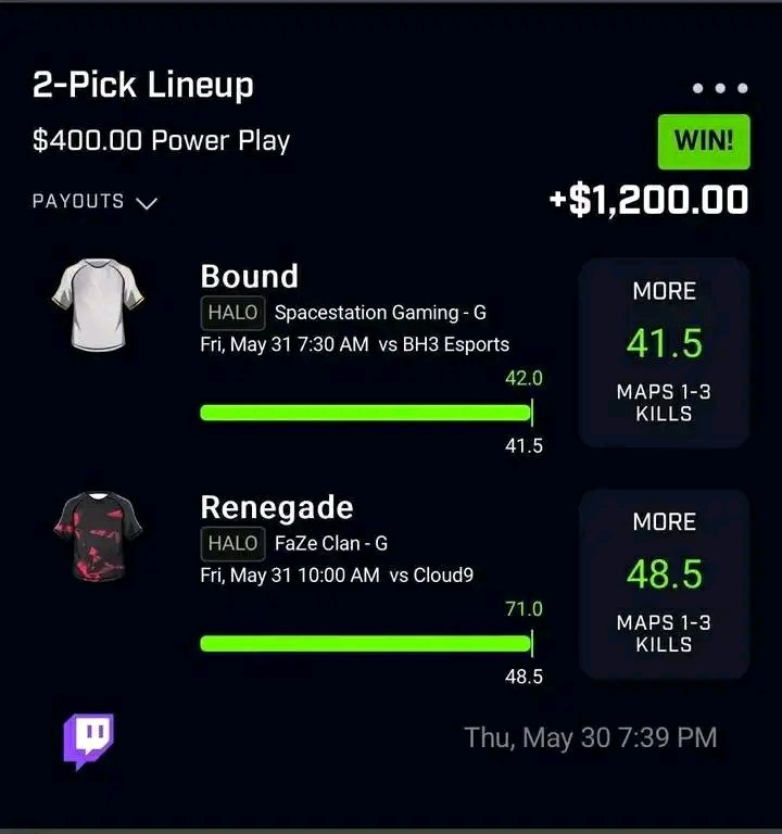 Tap in my discord Let's get some bread 🤞🤞⬇️

➡️t.me/+bgrpHA_9X8NkM…

#PrizePicks #GamblingTwitter #NCAA #Trending #TrendingNow #PlayerProps #PropBets #NFLTwitter #NFLonX #GamblingX #NFL #sportsbettingtwitter #prizepicksmlb #PrizePicks