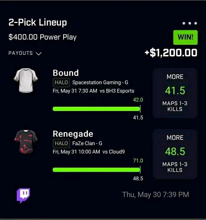 Cash it  ✅ who tailed  we are on fire 🔥 in the premium who's ready to win hit on the link⬇️⬇️

➡️t.me/+bgrpHA_9X8NkM…

#PrizePicks #Underdogfantasy    #Sleeper #Sleeperpicks #DFS #GamblingTwitter #PlayerProps #Sportsbetting #NFL #NFLTwitter #NFLPicks #NFLRedZone #NFL