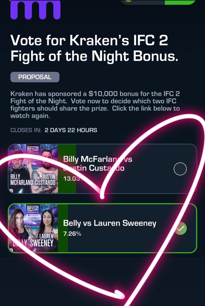 “FIGHT OF THE NIGHT” VOTE IS NOW OPEN!!! GO VOTE NOW!!!