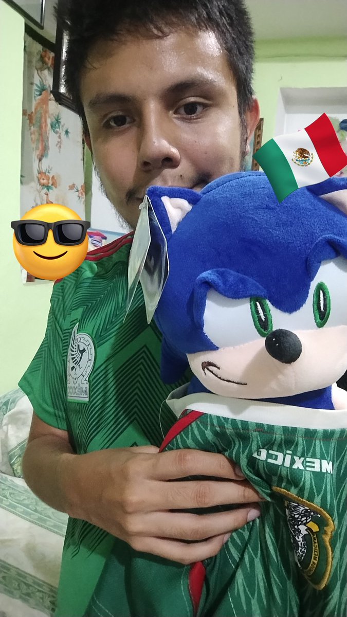 Goooooooooooool 💚🤍❤️🇲🇽✨ Venga Méxicoooooooooooo 🇲🇽✨, Se pude el 2!!!!!, estos jóvenes Si le saben 💙 El Futuro del Fútbol Mexicano ⚽🇲🇽✨, aquí festejando con mi Santiago P3 💙
💚🤍❤️✨

#sonicthegedgehog #Sonic #SelecciónMexicana #Mexico #VamosTodos