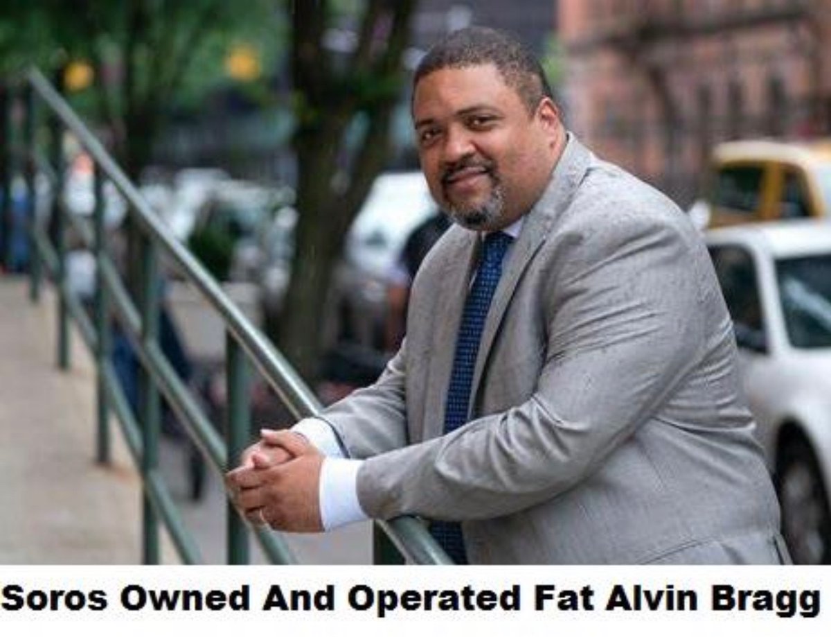 Alvin Bragg is a big SLOB HE colludes with the Mafia MOB He can eat 10 corns on the COB While walking New York streets HIS GOD GIVING PUNISHMENT Might BE-A Thug-willing to-Rob While burning in hell, HE-will SOB His heart Will Tremble Forever AND-THROB