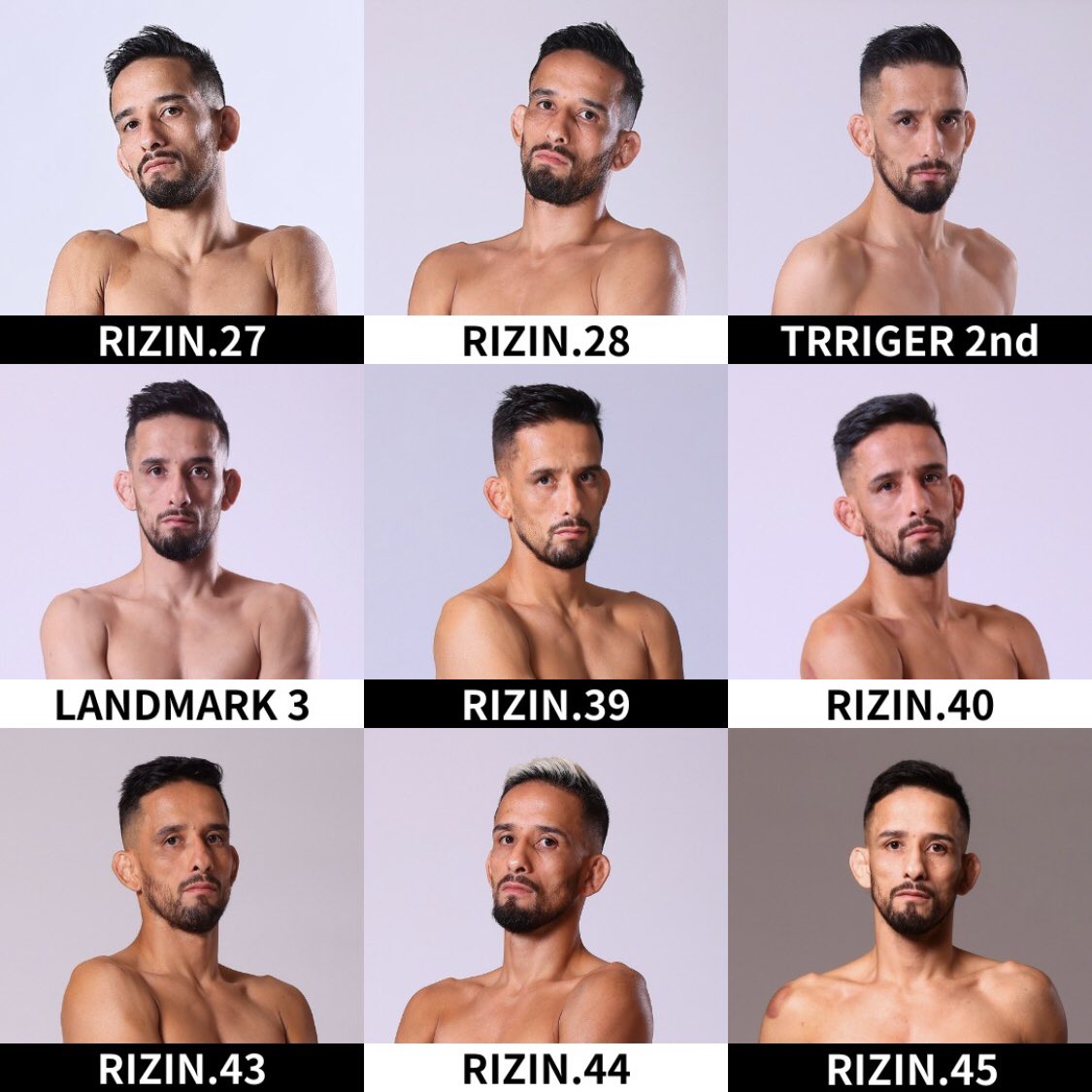 クレベルの移り変わり #RIZIN47 📷rizin_pr(IG)