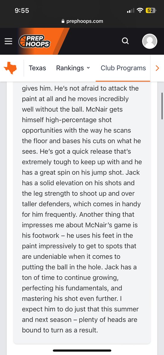 jackmmcnair's tweet photo. Thank you @MattChampionATX for the prep hoops write up! @PrepHoopsTX https://t.co/Sm2gBoaCs6