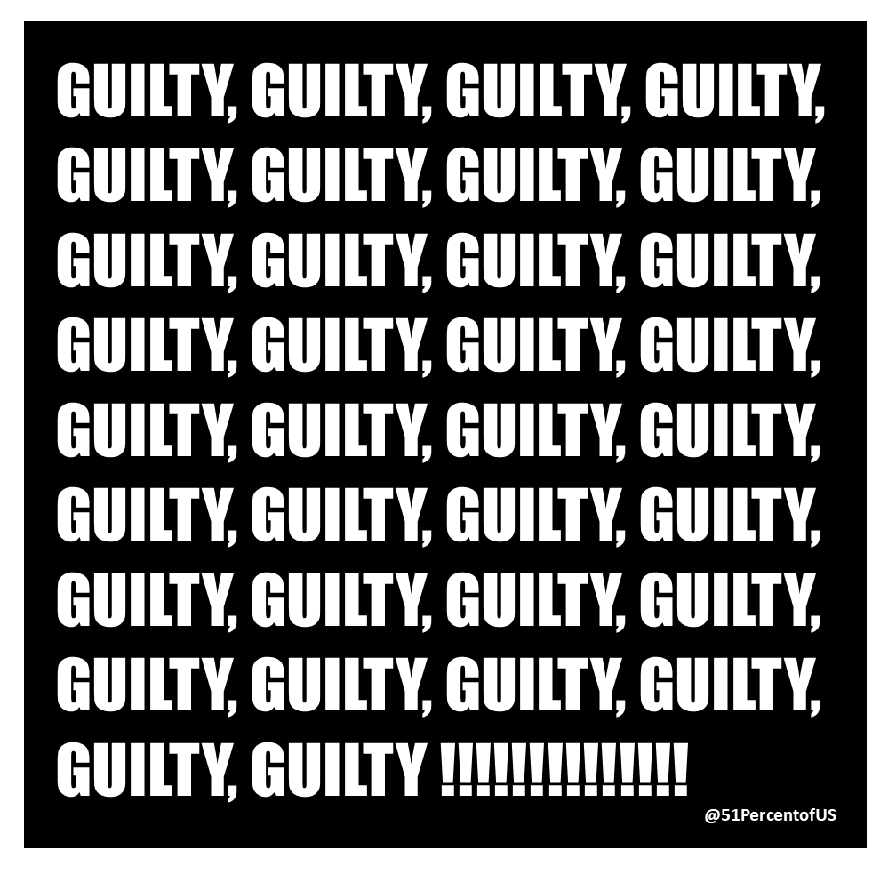 51PercentofUS's tweet photo. Here, I did a thing. #guilty #trumptrial #TrumpGuiltyOnAllCounts #TrumpScaredToTestify #TrumpShouldDropOut #GOPLiars #GOPDomesticTerrorists #GOPCowards #GOPClownCaucus https://t.co/E8gpv2uzHv