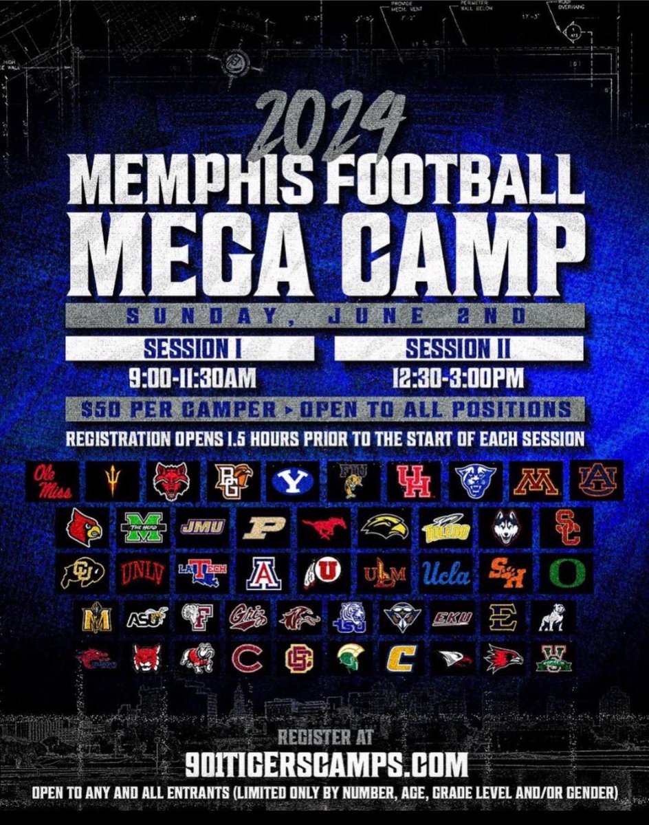 EveretteCWalker's tweet photo. I’m Excited to showcase my skills at Memphis Mega Camp this Sunday! Grateful for the opportunity to demonstrate my talents and athleticism to all the schools in attendance. #memphisfootball #AGTG 
@CSmithScout @CoachLeeMarks 
@CBHS_Football @Scout_ScottC @EarlGill10 @coach_bigk https://t.co/nTRwu4wrtr