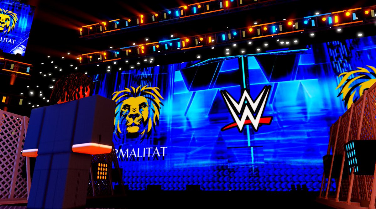 SmithKai25's tweet photo. What an amazing show! Well, what's next??? Join the Smackdown roster this upcoming Tuesday for an Exclusive Smackdown Live Show at 9pm EST! 

@WWEOnRoblox https://t.co/GHOwzPij33
