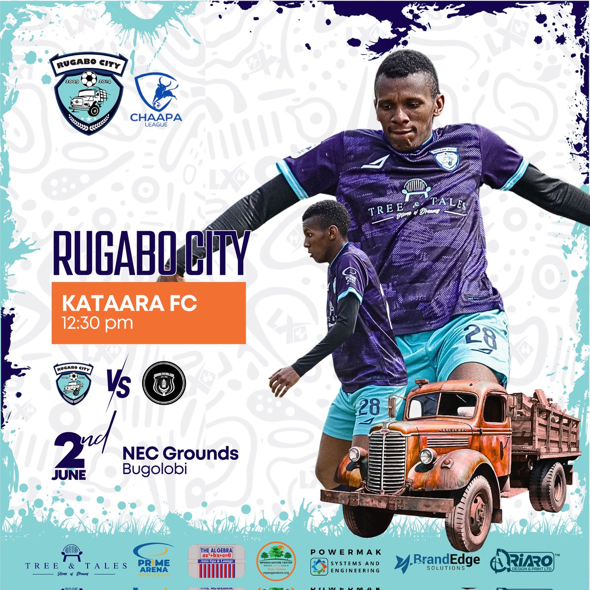 RUGABOFC1's tweet photo. Already geared up for an exciting encounter that we've dubbed #TheAlgebraOpen since both teams are sponsored by @The_Algebra256  
May the best team (Rugabo) win
#ChaapaLeague9
#Cityzens https://t.co/FCU79KW0cE
