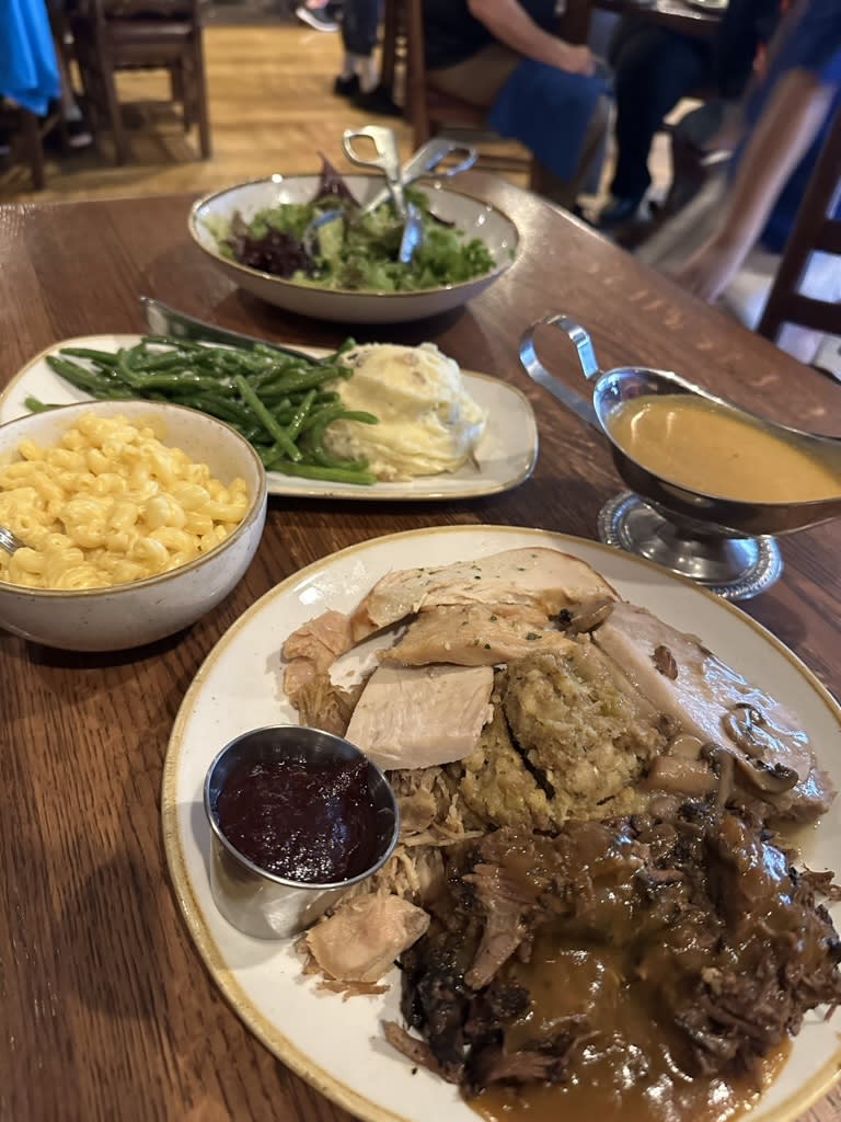 Liberty Tree Tavern in Magic Kingdom.
Worth the price? 

We discuss on this week's podcast.