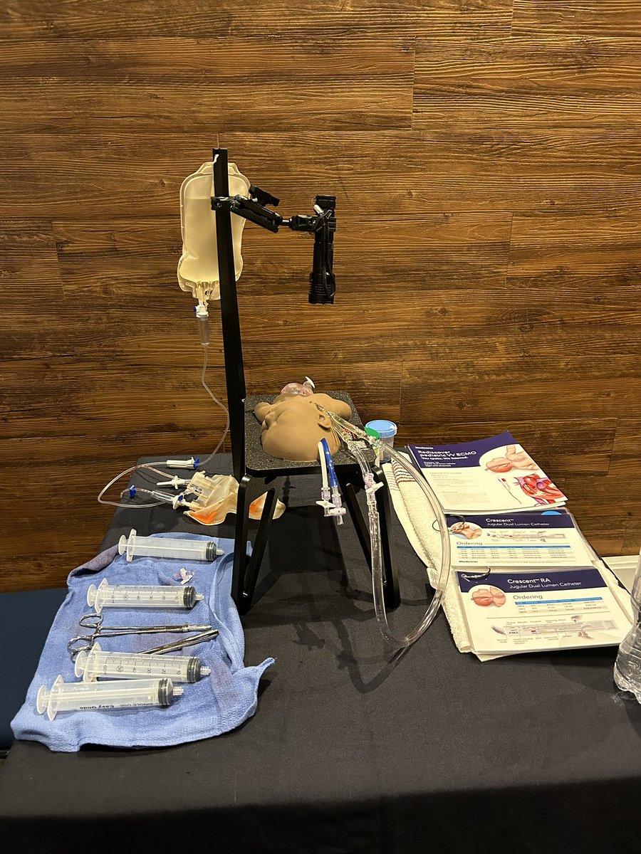 EcmoAdvisors's tweet photo. Pre-conference #ECMO cannulation workshop led by #ECLS Virtual Advisors founder @HeidiDalton26 on the books!  #WFPICCS24 @WFPICCS https://t.co/QuJLQhclmu