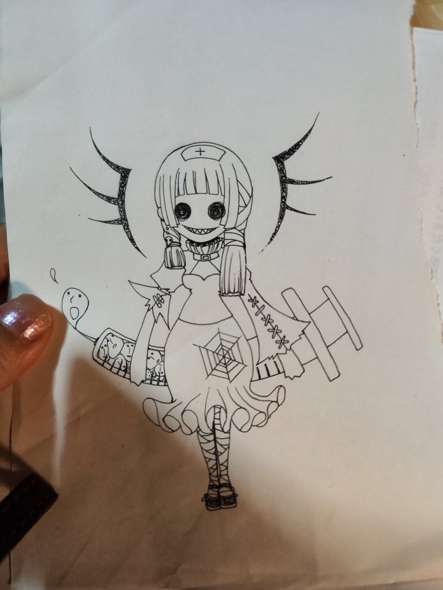 お片付けしてたら昔の絵が出てきたよ。 