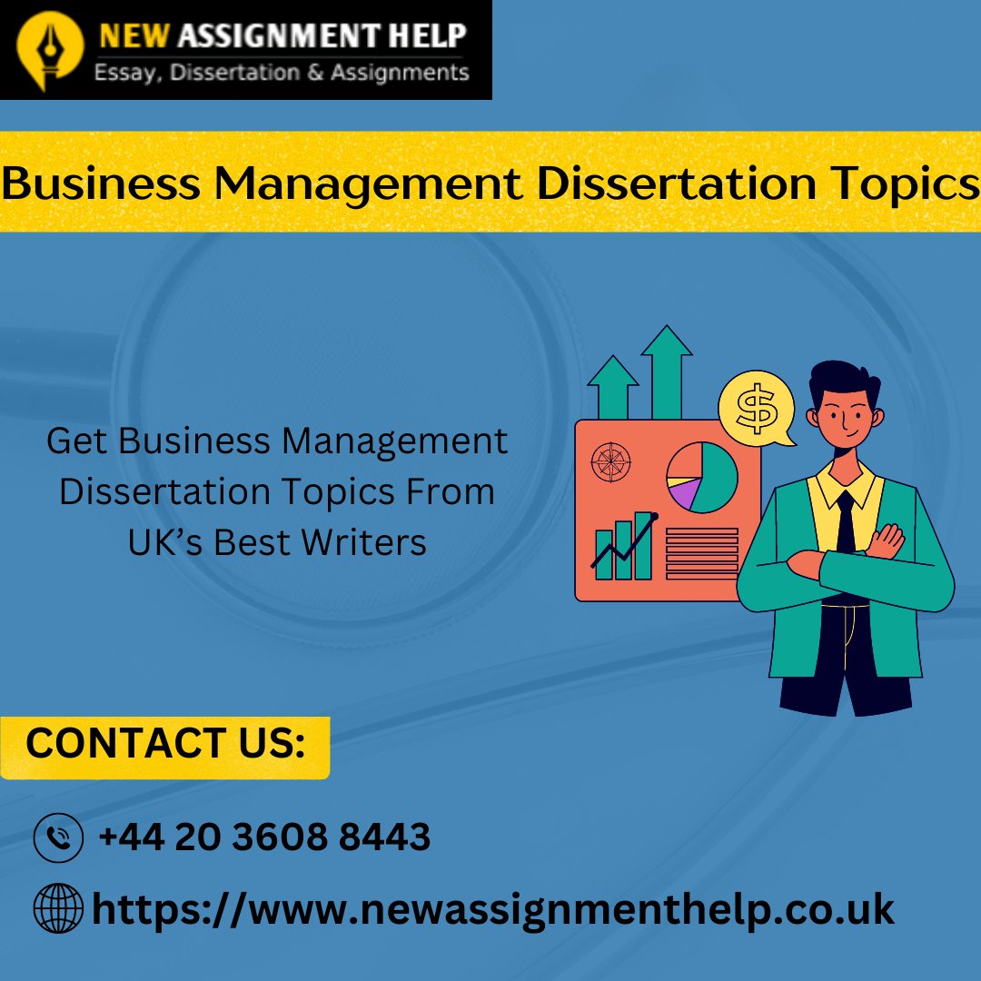 NewAssignmentH2's tweet image. Discover Winning Ideas: Business Management Dissertation Topics by New Assignment Help! 📚 Let our experts inspire your dissertation success. 🎓
Visit Us At:- newassignmenthelp.co.uk/business-manag…
#businessmanagement #businessmanagementdissertationtopics
#businessmanagementdissertationtopic