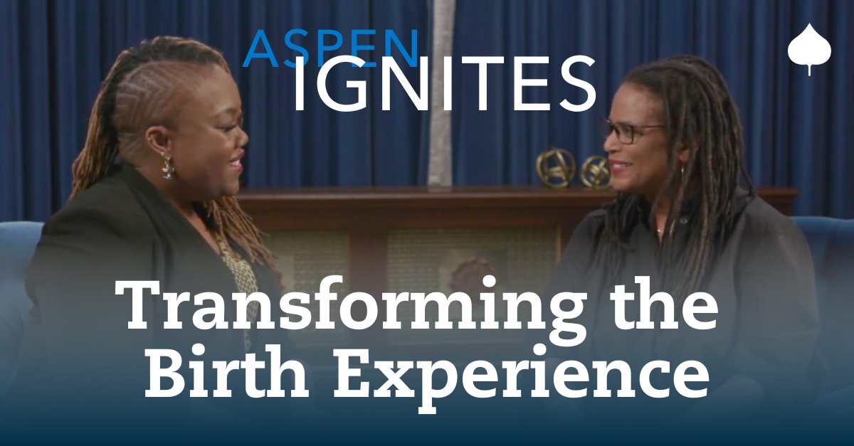 The Aspen Institute (@aspeninstitute) on Twitter photo “Culturally reverent care matters,” says Leseliey Welch, an <a href="/AspenAscend/">Ascend at the Aspen Institute</a> Fellow pioneering efforts to reverse the maternal health crisis in the U.S. through her initiatives, <a href="/BirthDetroit/">Birth Detroit</a> & <a href="/community_birth/">Birth Center Equity</a>. Learn more about her vision on Aspen Ignites: youtube.com/watch?v=yNt2Sl… “Culturally reverent care matters,” says Leseliey Welch, an <a href="/AspenAscend/">Ascend at the Aspen Institute</a> Fellow pioneering efforts to reverse the maternal health crisis in the U.S. through her initiatives, <a href="/BirthDetroit/">Birth Detroit</a> & <a href="/community_birth/">Birth Center Equity</a>. Learn more about her vision on Aspen Ignites: youtube.com/watch?v=yNt2Sl…
