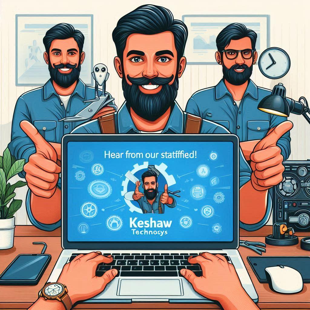 keshavtechnosys's tweet image. &quot;Hear from our satisfied clients! &apos;Keshav Technosys transformed our website into a powerful tool for our business. Their professionalism and expertise are unmatched.&apos; - Bhavesh #ClientTestimonial #KeshavTechnosys&quot;