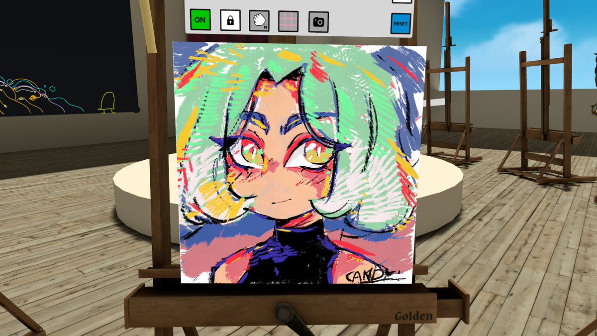 candylithe's tweet image. Some vr chat art :3