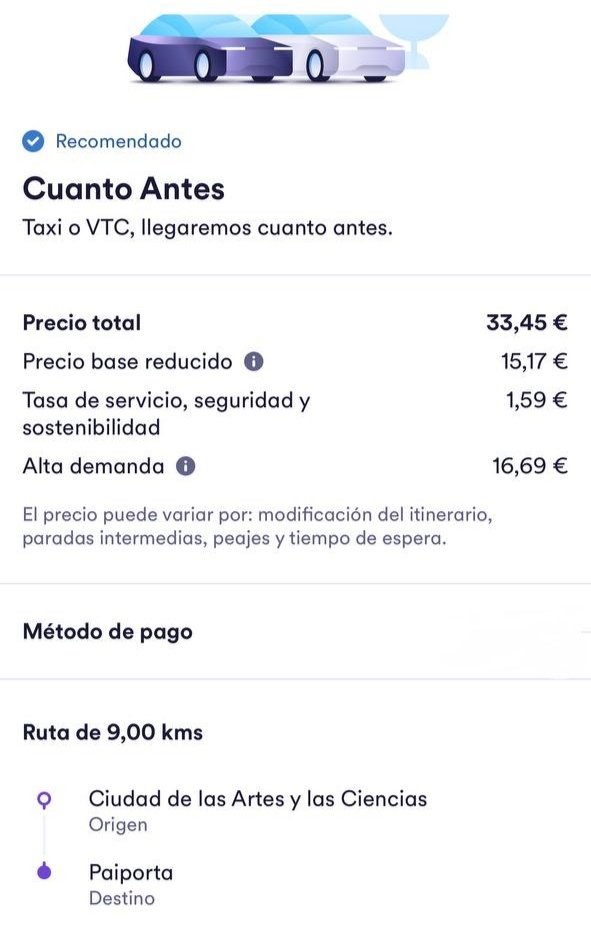 🚨CUIDADO🚨 Este fin de semana en Valencia tenemos varios eventos y ya sabéis lo que pasa si utilizáis #uber ó #cabify . 
Viaja seguro, tranquilo y sin sorpresas, viaja en taxi 🚖🚖🚖!!!