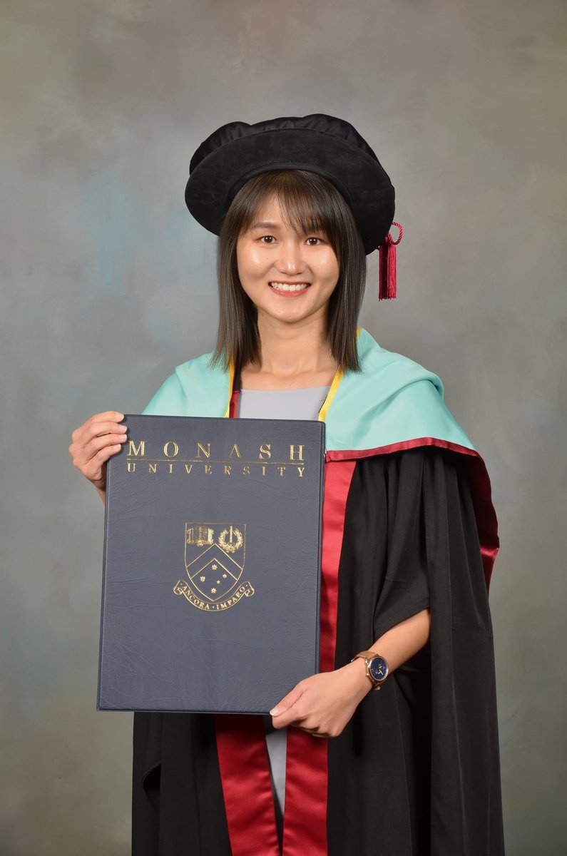 Alene Yong (@alene_yong) on Twitter photo This marks the official end of my #PhDlife <a href="/MonashUni/">Monash University</a> This is not my achievement, but a collective effort from my supervisors <a href="/markcheongwl/">Mark Cheong</a> , colleagues, collaboraters, and patients who participated in my projects. Thank you, my family & friends, for your unwavering support too! This marks the official end of my #PhDlife <a href="/MonashUni/">Monash University</a> This is not my achievement, but a collective effort from my supervisors <a href="/markcheongwl/">Mark Cheong</a> , colleagues, collaboraters, and patients who participated in my projects. Thank you, my family & friends, for your unwavering support too!