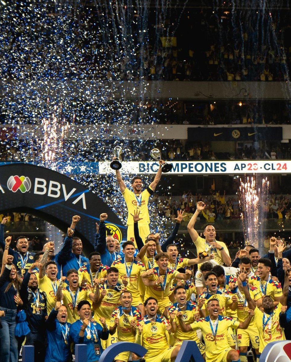 tudimebeto's tweet image. ¡ADIÓS, MAYO 2024!🤴🏻💛

Gracias por regalarnos uno de los días más felices de nuestras vidas, el 26 de mayo de 2024 nunca lo vamos a olvidar y siempre estará en nuestro corazón. ⭐

Fue hermoso ver al América Bicampeón de Liga MX y Campeón de Campeones la misma noche. 🎆