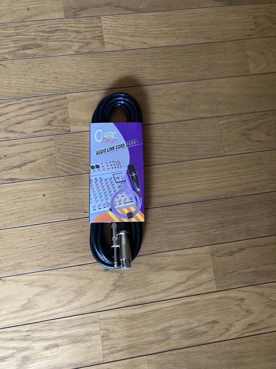 im77799's tweet image. 先日、マイクケーブルが2本続けてだめになっちゃったので🙅‍♂️

新しいのを購入しました。色はレッドで長さ5M
サウンドハウスで、送料代引き手数料込み900円です品質も良いです

#機材　#マイクケーブル　#サウンドハウス