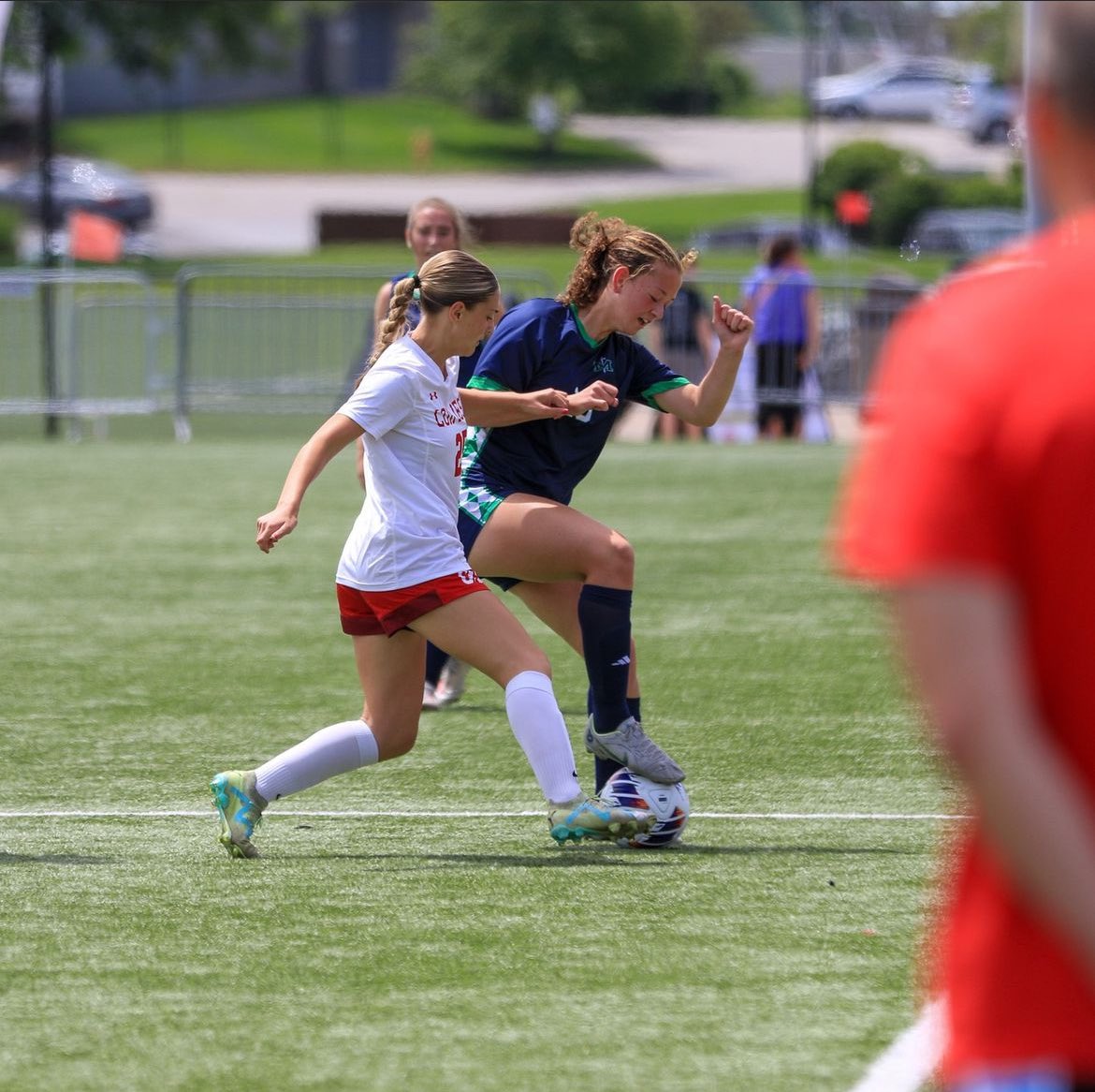 Soccer Update:

Beat undefeated St. Joe to become district champions ‼️
Made it to Class 3 Final Four ‼️
Beat St. Michael the Archangel in the Final Four game ‼️
Advancing to the State Final game‼️

We play tomorrow (6/1) at 1:30 pm at Soccer Park on field 1.  
GO CHARGERS ‼️