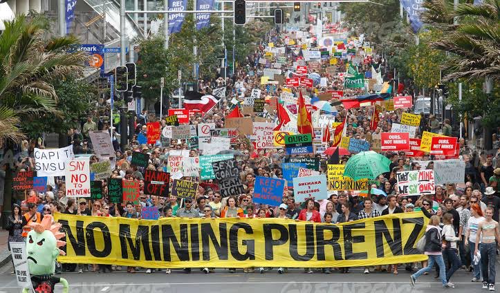 nickofnz's tweet photo. We found the original 2010 March Against Mining banner!
It’ll make another appearance this coming Sat at the https://t.co/1c3uEiSEPF https://t.co/jnFdc4y6I4