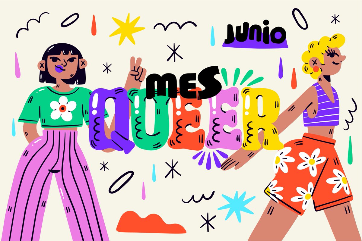 #DiversxsPRIDE | ❤️🩷🧡💛💚💙🩵💜Hoy inicia Junio, el mes donde celebramos juntxs el orgullo LGBTQ+ en todas sus formas.
#Junio #PrideMonth #MesdelOrgullo #LGBTIQ #Diversxs #Orgullo #Activismo #Queer