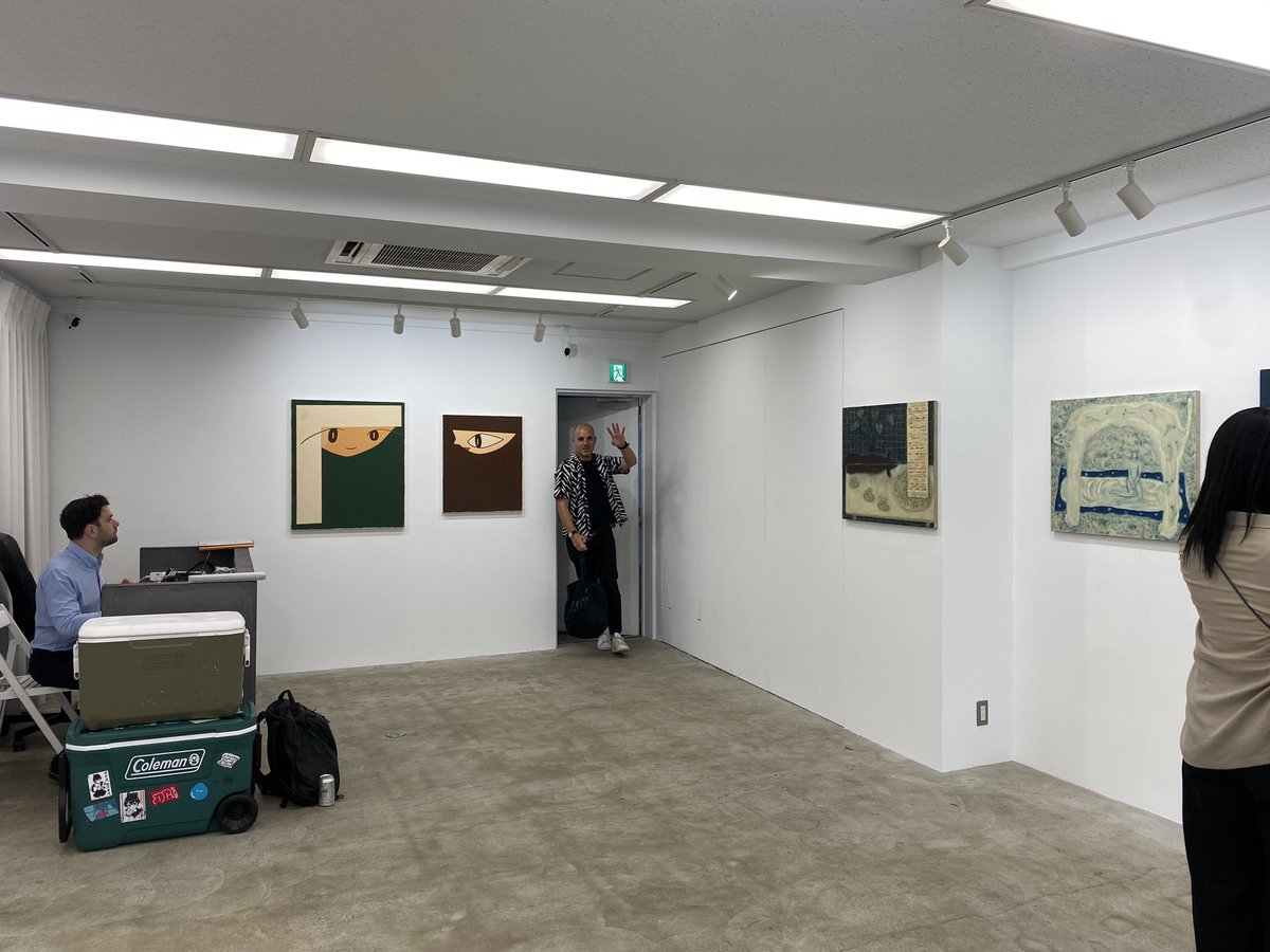 noriotani's tweet photo. 明日(日)19:00までのグループ展です。

『NIGHT TIME』
NIGHT OUT GALLERY

岩崎奏波、須田日菜子、坪山小百合、梅原義幸、岡村一輝、谷口典央

5/17〜6/2  13:00〜19:00 https://t.co/IKjp5nTVrG
