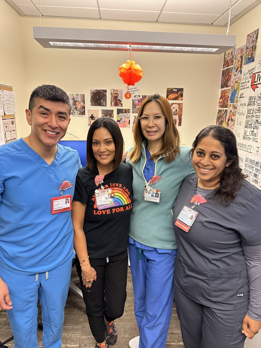 deeps8385's tweet photo. Loving our new Liver Badges ♥️ 

Thank you @TamiDaughertyMD 
PC @AbelJosephMD https://t.co/ug7UukDdu3