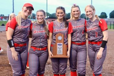 Thanks to these 5 seniors for their contributions to the Lady Hornet Softball Team. They had an amazing career and won’t be forgotten. Once a Hornet, always a Hornet!