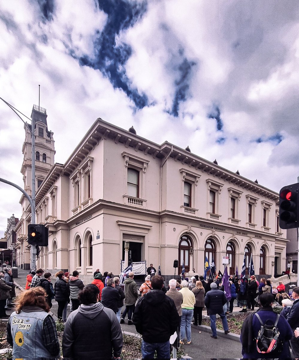 Carl Buttler (@thelibonthehill) on Twitter photo The Ballarat community fighting for the future of regional education. Stop the FedUni job cuts. #whitenight #ballarat #nteu #aeu #awu <a href="/VicUnions/">Victorian Trades Hall Council</a> <a href="/NTEUVictoria/">NTEU Victoria</a> The Ballarat community fighting for the future of regional education. Stop the FedUni job cuts. #whitenight #ballarat #nteu #aeu #awu <a href="/VicUnions/">Victorian Trades Hall Council</a> <a href="/NTEUVictoria/">NTEU Victoria</a>