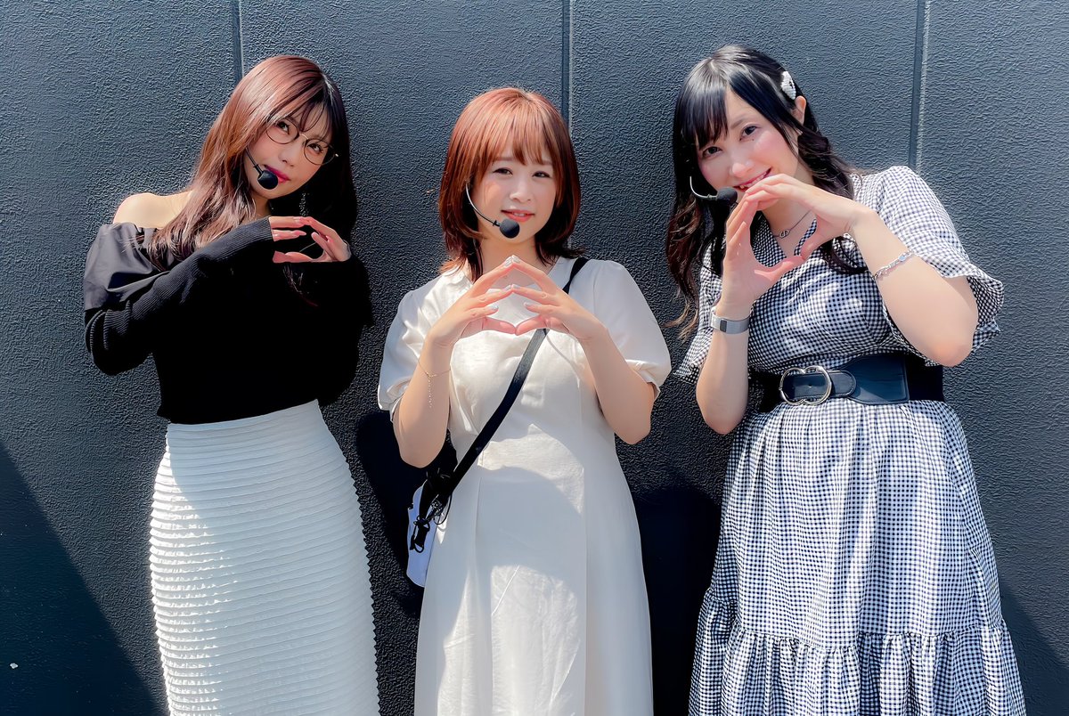 #ガーデン東大宮店 に
#ミラクルカプセル 収録を見にっ💊
昨日の電撃発表でいつもと空気が違う気がするけど仲良しは一緒☺️
#五十嵐マリア 様🦥
#どれみ さん🍺
#白鳥みゆ タソ🐥

ん〜☺️
3人でどんな会話をしてるのかとんでもなく気になる🤔
早く配信が見たいぞー🤗