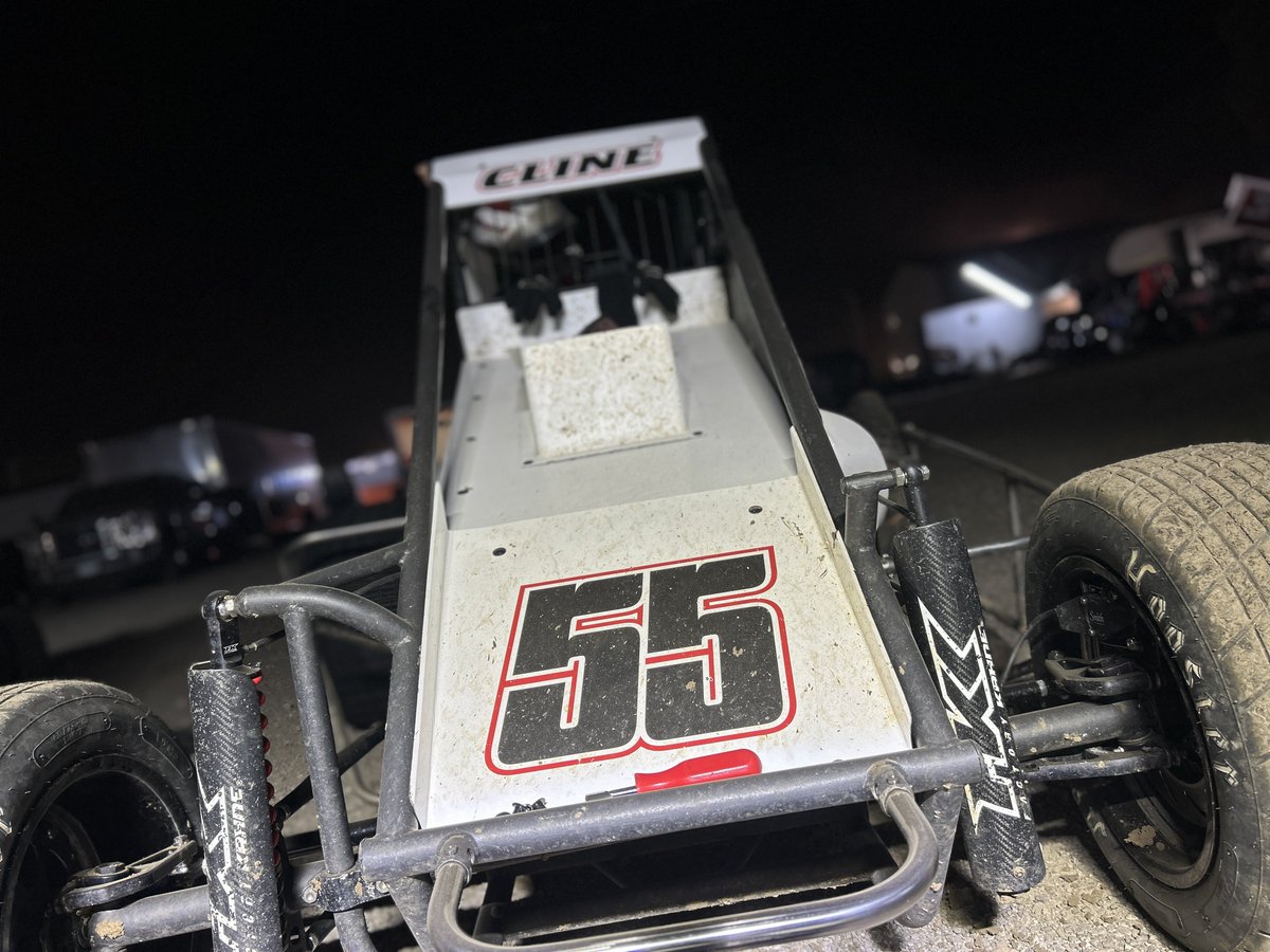Xtreme Outlaw Midget Series (@xtreme_outlaw) on Twitter photo In the best two-week stretch of his Midget career, <a href="/TrevorCline55/">Trevor Cline</a> keeps his hot streak rolling tonight starting P6 in the Feature.
The 16yr-old racer drove from 5th in his Heat up to second and claims his second-best starting spot of the season. In the best two-week stretch of his Midget career, <a href="/TrevorCline55/">Trevor Cline</a> keeps his hot streak rolling tonight starting P6 in the Feature.
The 16yr-old racer drove from 5th in his Heat up to second and claims his second-best starting spot of the season.