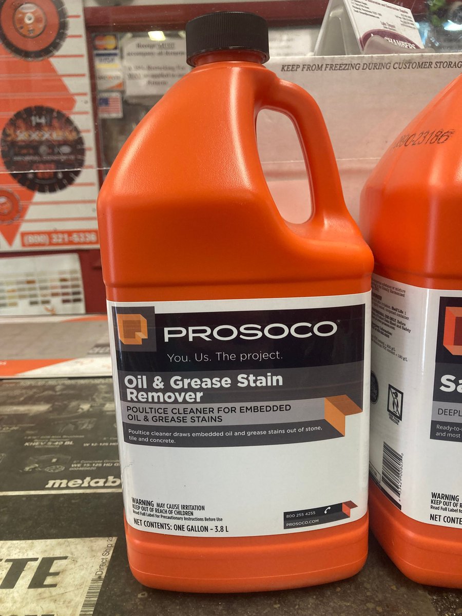 ARChambersPitt's tweet image. Cleaning up concrete to get ready for summer? Notice some stains? Get rid of them easy!

ARC has Prosoco&apos;s Oil and Grease Stain Remover! Use product straight from the bottle! Easy to use, easy to understand!
Stop in- Mon-Fri - 7 am-4 pm 111 Thirty-Fifth Street, Pgh

#prosoco #oil