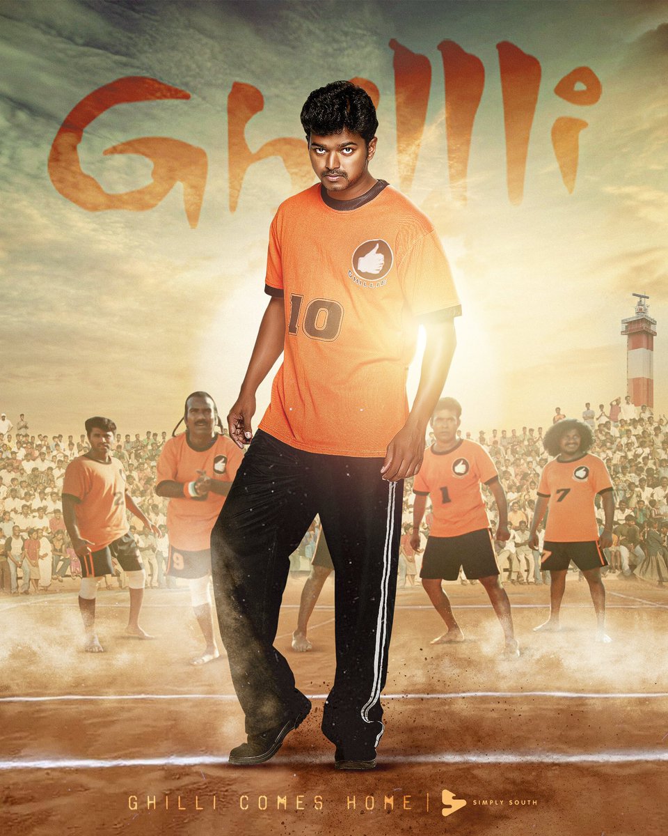 Official: #Ghilli 4K Remastered Re-Release Version - OTT Release 🔜🔥