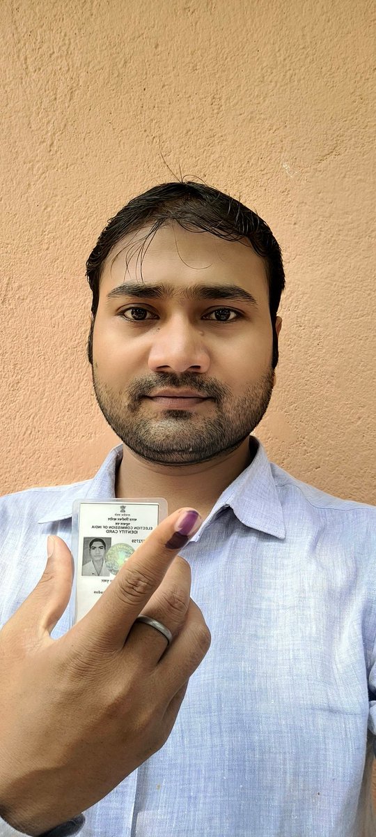 Madhushudan12's tweet image. Proud to Vote....
#VotingDay
#lokbsabaelctions2024 #7thPhaseVoting