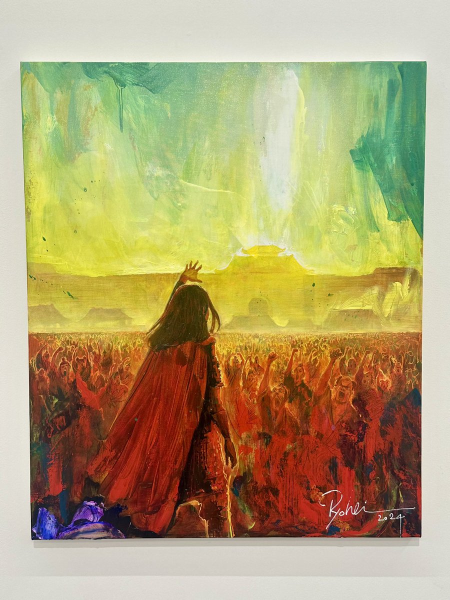 onesou1's tweet photo. 山下良平@yashitama さんの個展「7 MOTIONS」を観てきました。
やはり原画は違います!
山下さんの絵は"躍動感"があって、写真でも迫力があるのですが、生で原画を観るとその迫力は比ではなかったです!
ぜひ生で原画を鑑賞してみてください!
#山下良平 #天王洲アイル #MUGALLERY https://t.co/3FruwWX4dD