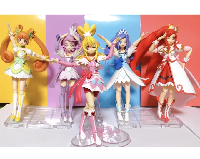 #おかえりプリキュアーツタグ使って下さったり写真見て下さったりと本当にありがとうございますグッズと組み合わせたり劇中ダンスの一部を再現したりもできる楽しい夢のあるシリーズなのでその良さと魅力が今回の再開を機に改めて多くの人に広がれば良いなぁと思います 