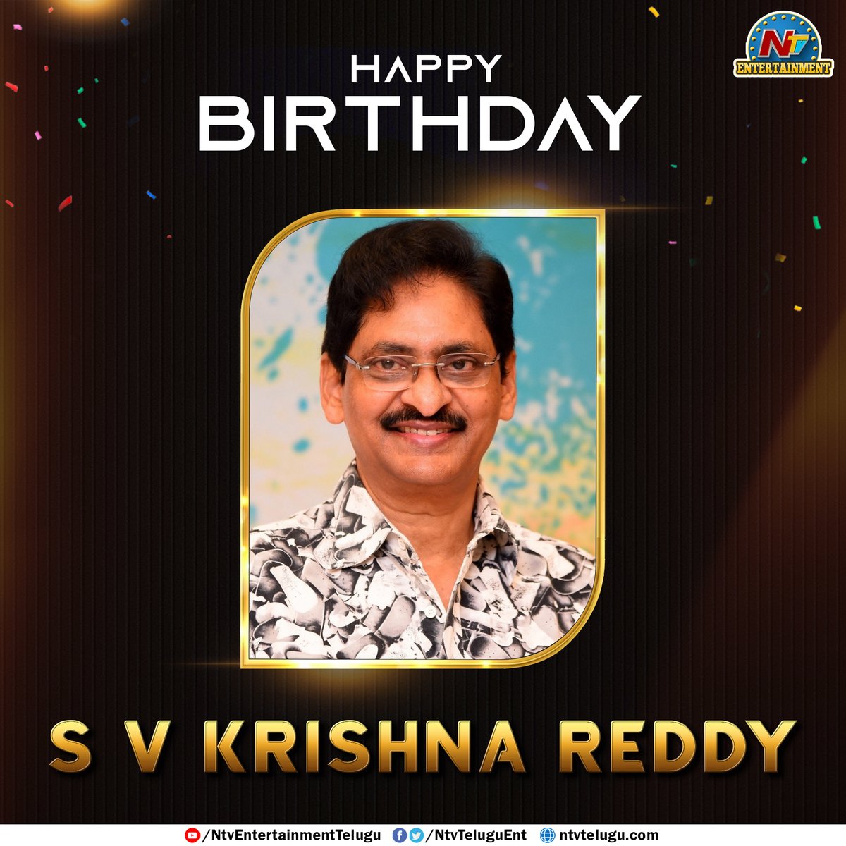 Join us in Wishing S V Krishna Reddy Garu A Very Happy Birthday. #HappyBirthdaySVKrishnaReddy #HBDSVKrishnaReddy #SVKrishnaReddy #NTVENT