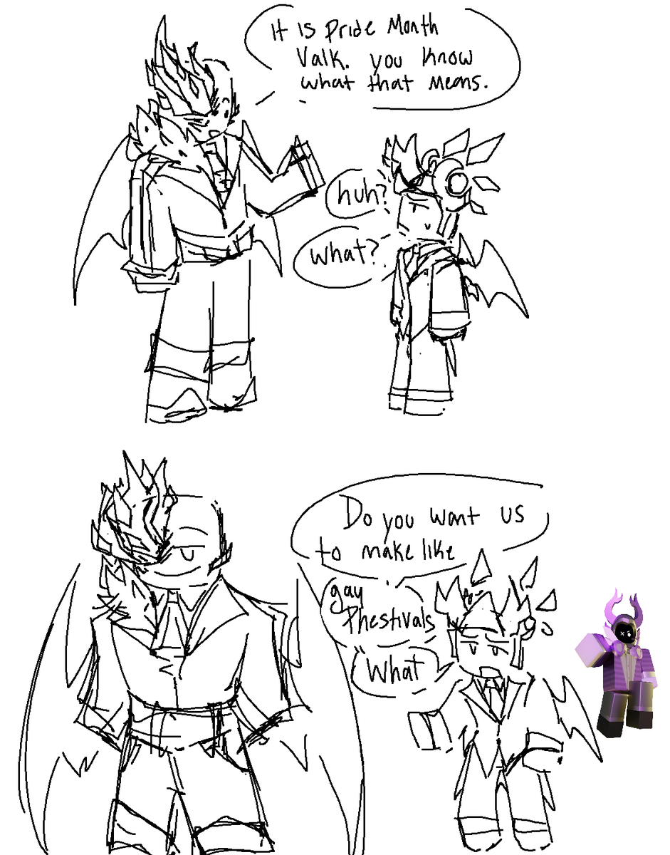 dailyVALK's tweet photo. 218

happy pride month https://t.co/rgUJughSdr